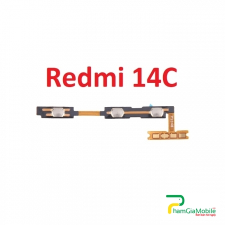 Dây Nút Nguồn Âm Lượng Xiaomi Redmi 14C Power On off + Volume Key Flex Cable